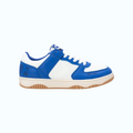 So and Ro - shoes and more - Teddy Smith Bernard herensneaker in wit en blauw met veters en rubberen zool
