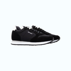 So and Ro - shoes and more - Teddy Smith Ferdinand zwarte herensneakers met witte accenten en vetersluiting