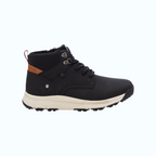 So and Ro - shoes and more - XTI Gerrit zwarte herenboots met veters, rits en beige zool