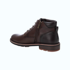 So and Ro - shoes and more - Govert heren boots in bruin met ritssluiting en veters, zijaanzicht