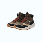 So and Ro - shoes and more - XTI Hans hikers in kaki met oranje veters en robuuste zool voor heren