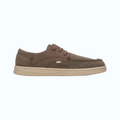 So and Ro - shoes and more - Karel casual veterschoenen in taupe textiel met XTI logo en beige zool