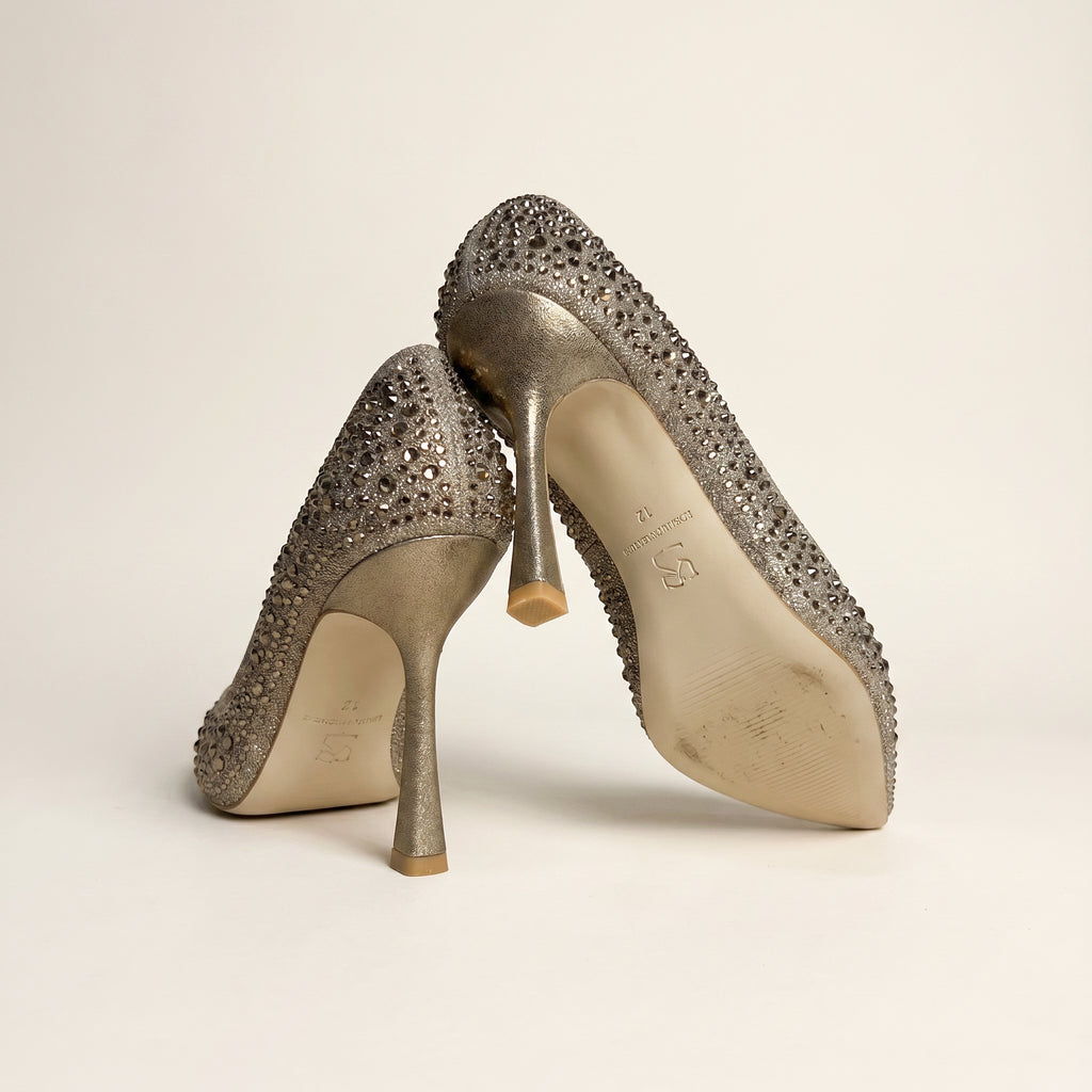 Embellished Stiletto Heel Pumps – achterkant