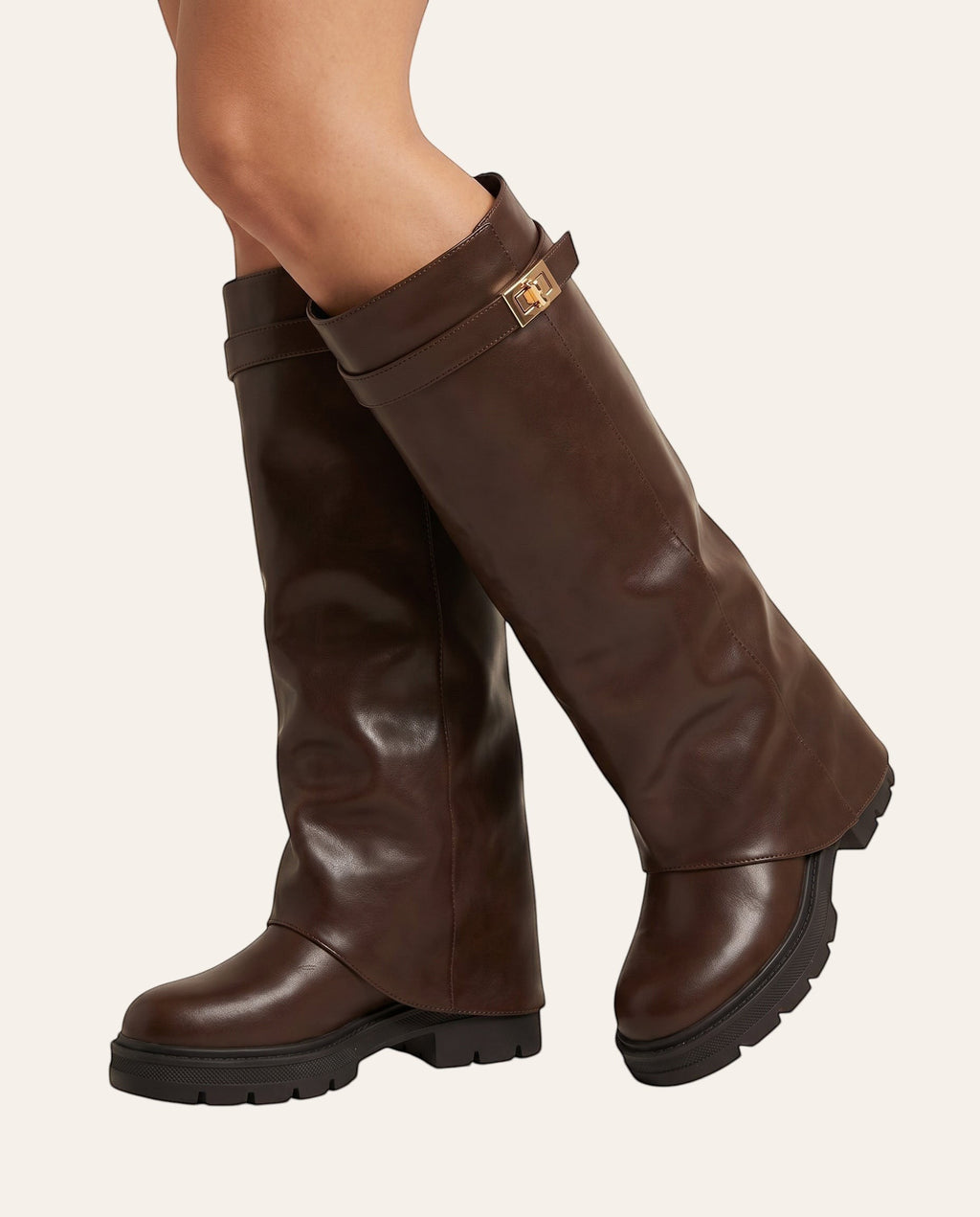 Soof Boot – Donkerbruin Microsuède – model studio