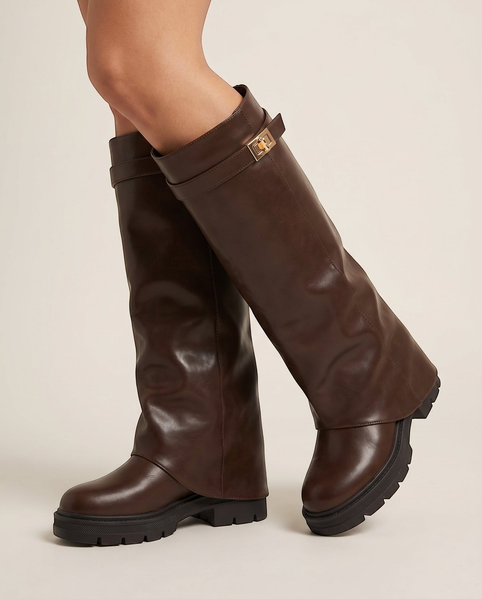 Soof Boot – Donkerbruin Microsuède – model studio