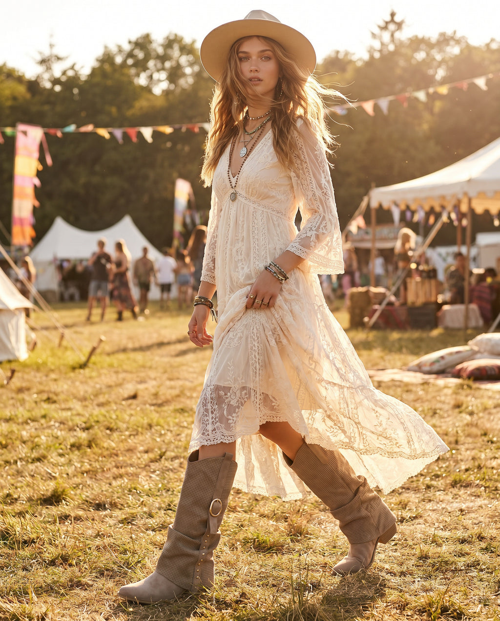 Cemi Boot – Taupe – lifestyle