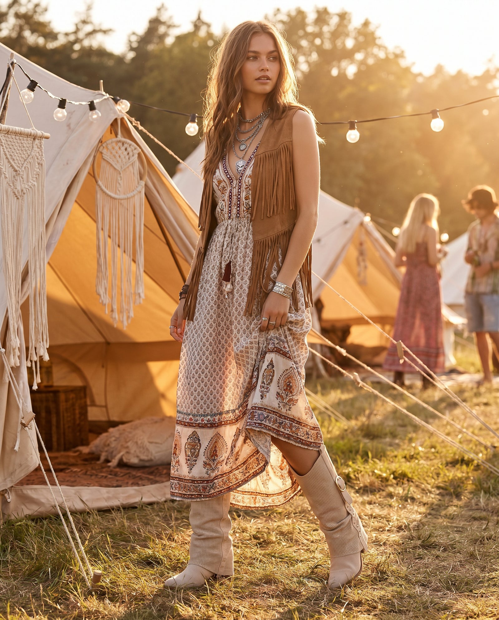 Cemi Boot – Beige – lifestyle