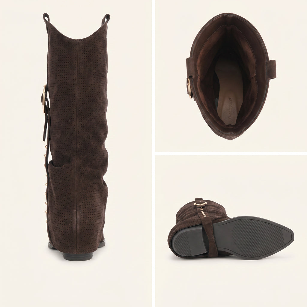 Cemi Boot – Bruin – achterkant