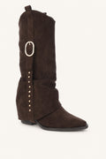 Cemi Boot – Bruin – gespiegeld