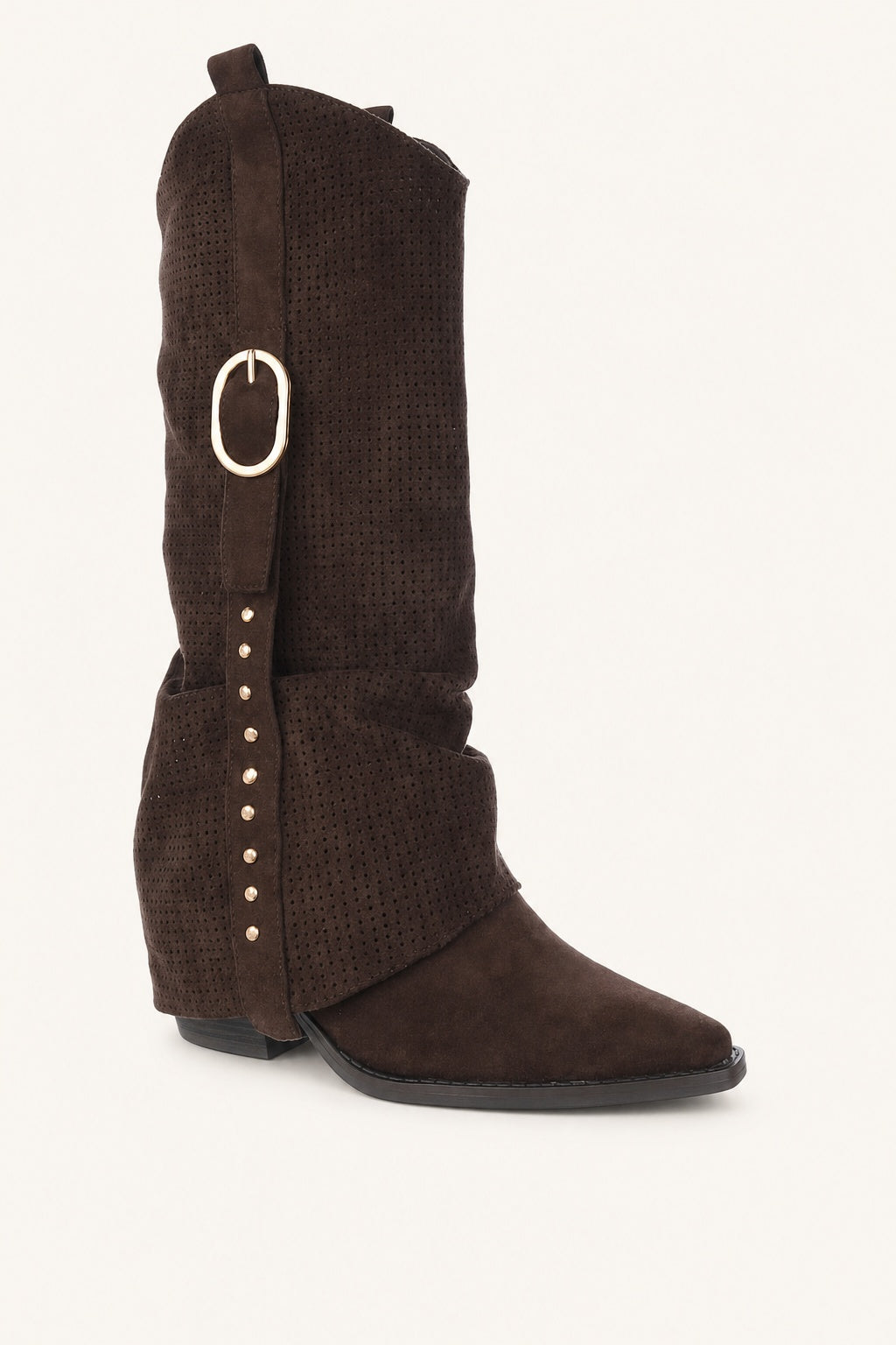 Cemi Boot – Bruin – gespiegeld