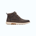 So and Ro - shoes and more - Refresh Niko bruine veterboots voor heren met een sportieve beige zool en vetersluiting