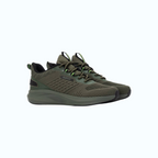 So and Ro - shoes and more - REFRESH Otto sneakers in kaki met gebreid bovenwerk en sportieve zool