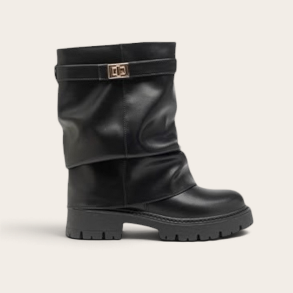 Soofje – Zwart Lederlook