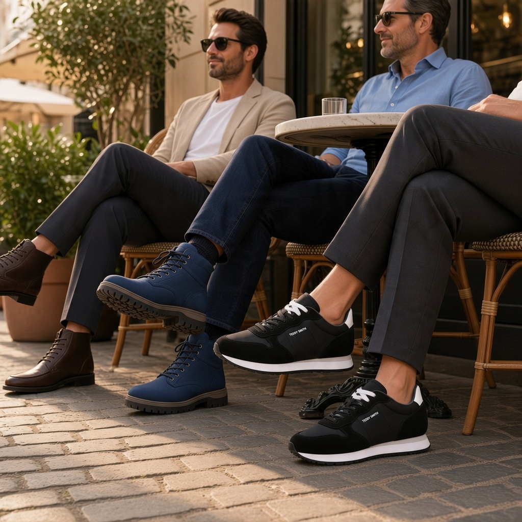 Ferdinand - Nero | Sneakers da uomo | TEDDY SMITH 120259