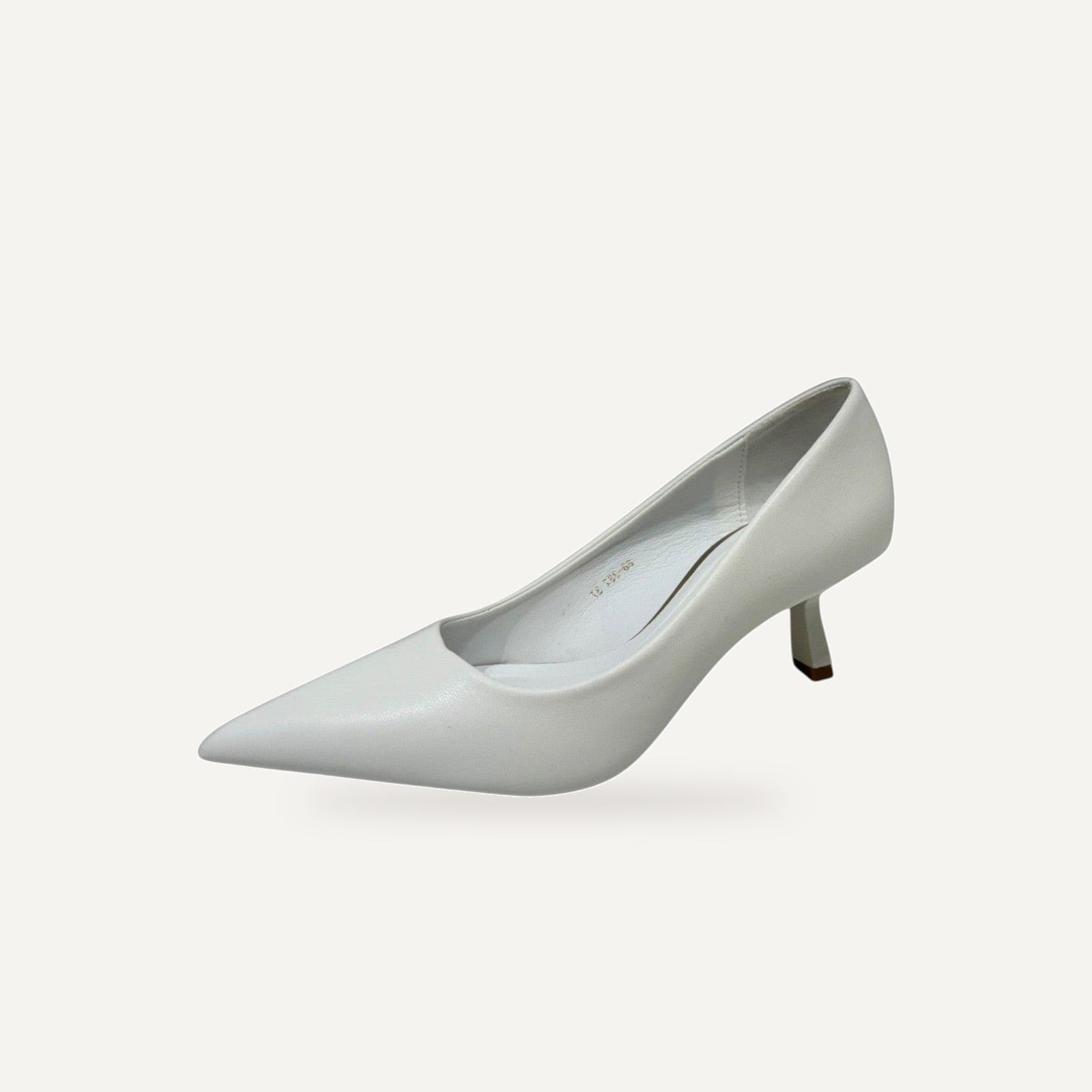Pointed Toe Kitten Heel Pumps