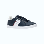 So and Ro - shoes and more - Teddy Smith Alex donkerblauwe herensneaker met witte zool en rode accenten