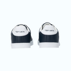 So and Ro - shoes and more - Teddy Smith Alex herensneakers in donkerblauw met witte hiel en merklogo op de achterkant