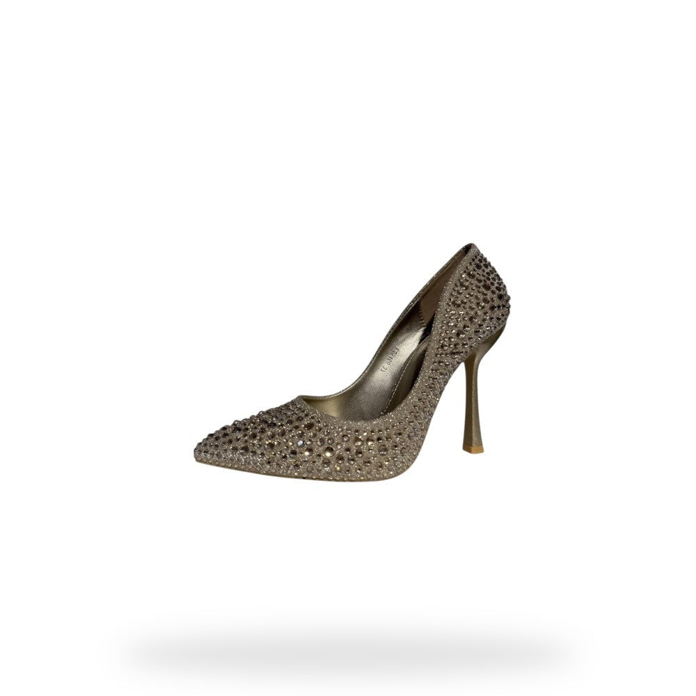 Embellished Stiletto Heel Pumps