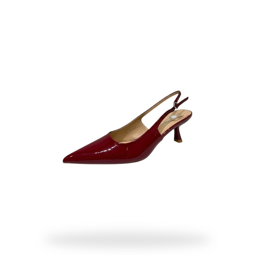 Pointed Toe Slingback Heels