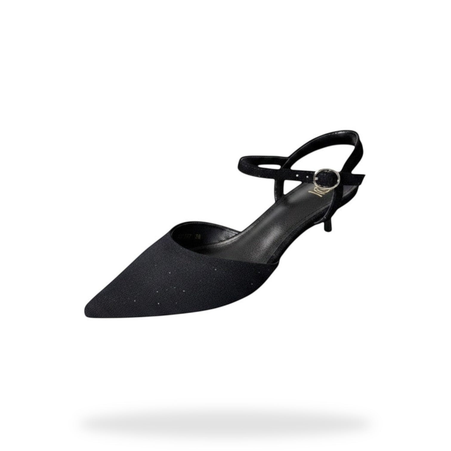 Pointed Toe Slingback Kitten Heel