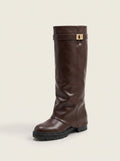 Soof Boot – Donkerbruin PU-leer