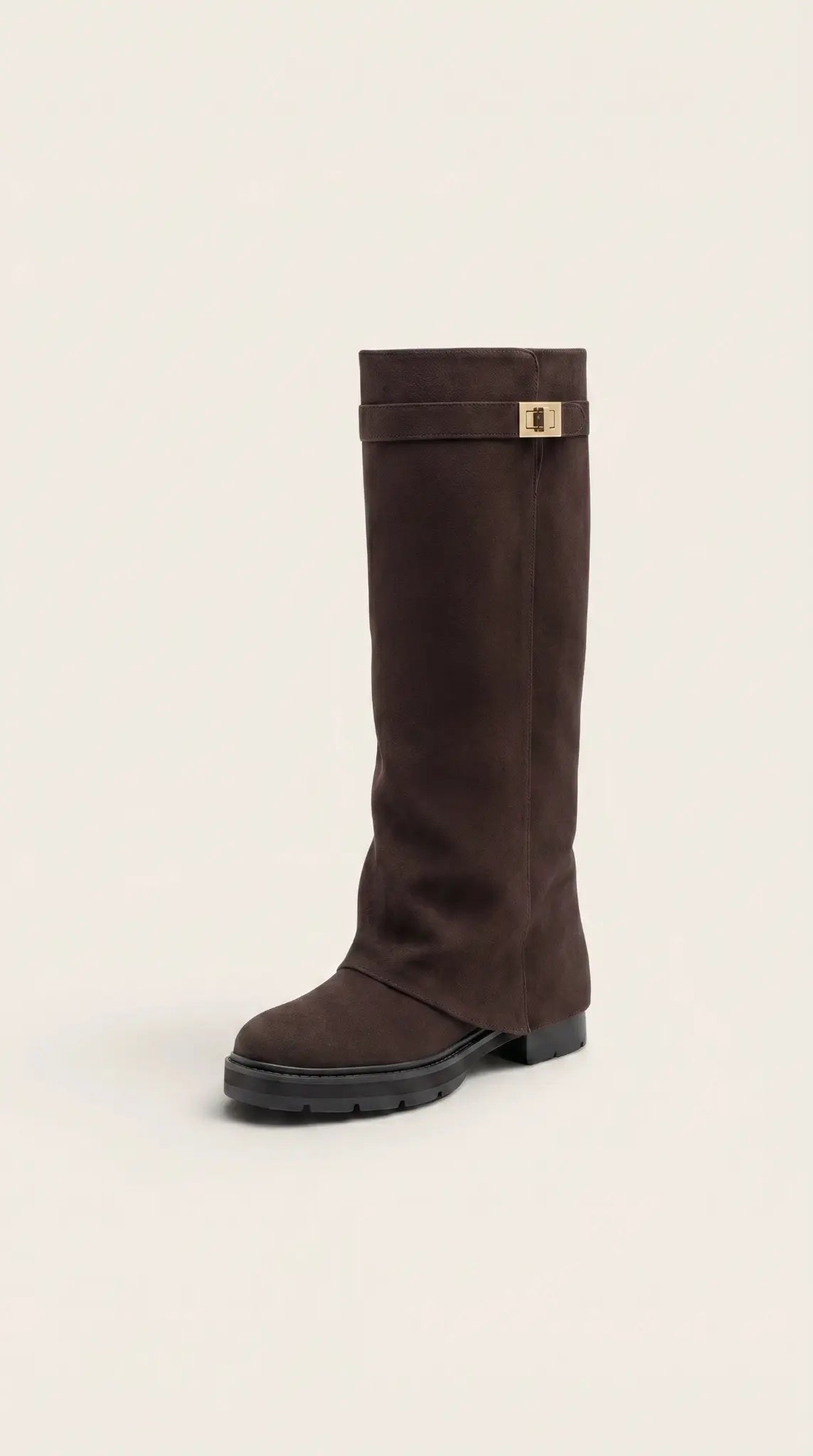 Soof Boot – Donkerbruin lederlook