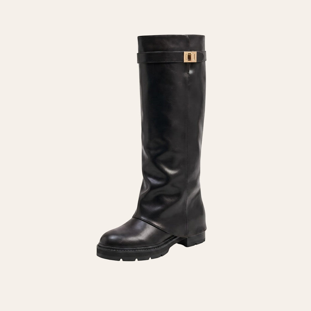 Soof Boot – Zwart PU-leer