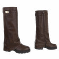 Soof Boot Donkerbruin Leder - paar