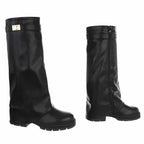 Soof Boot Zwart Leder - paar