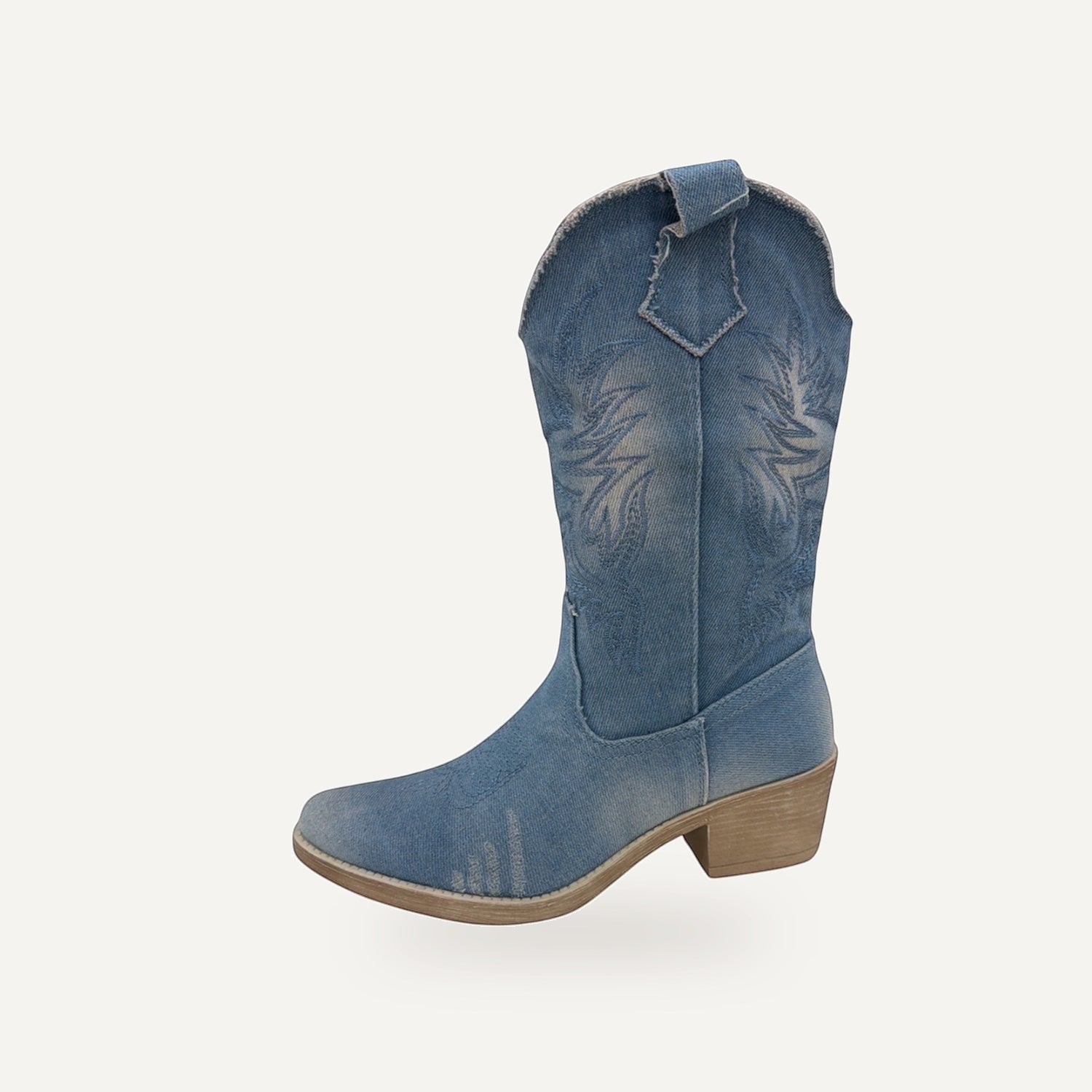 Western Festival Boots Denim – SO&RO