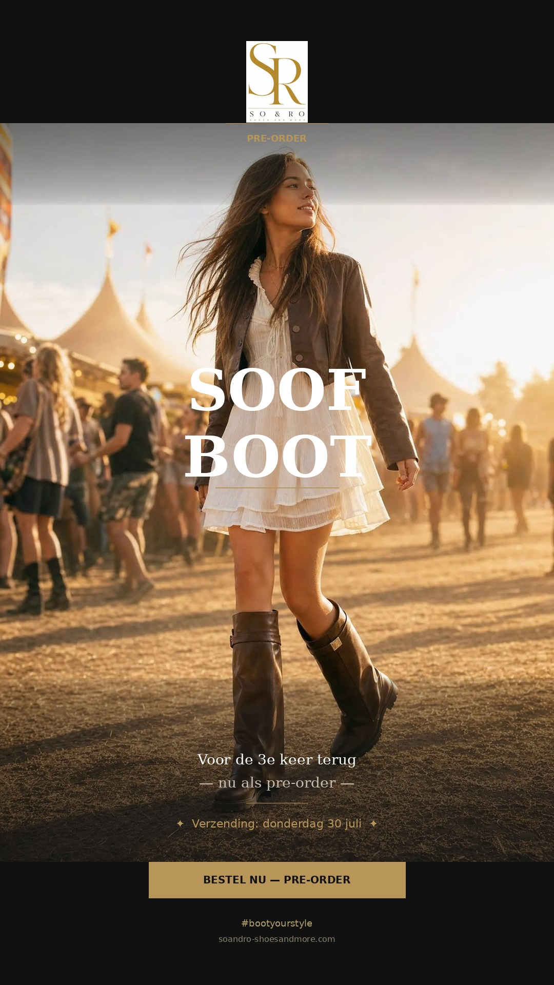 Soof Boot Pre-Order — Voor de 3e keer terug